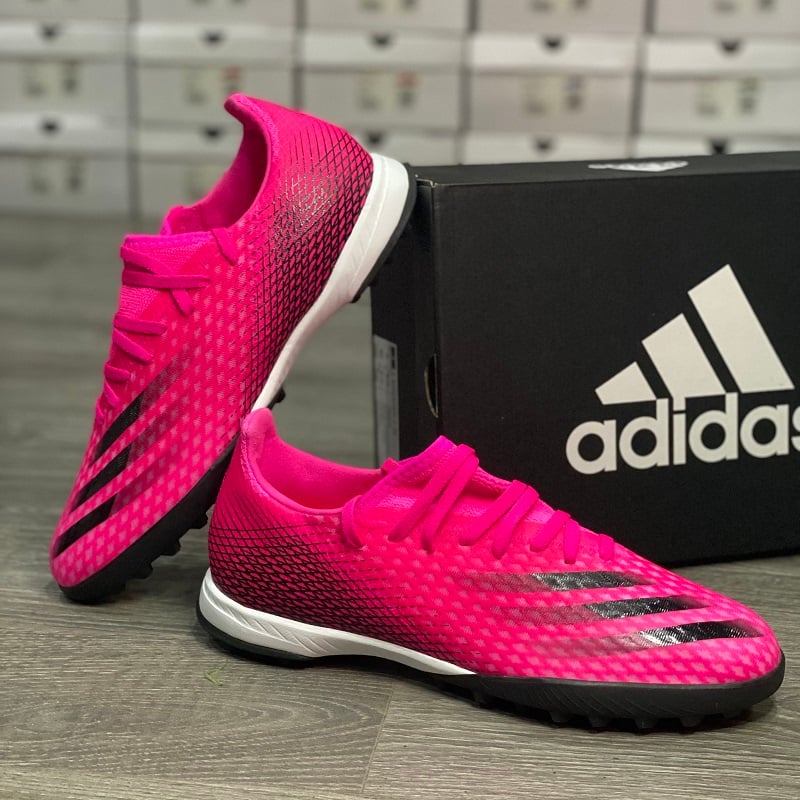 Adidas X Ghosted .3 TF Superspectral - Shock Pink/Core Black/Screaming Orange - FW6940